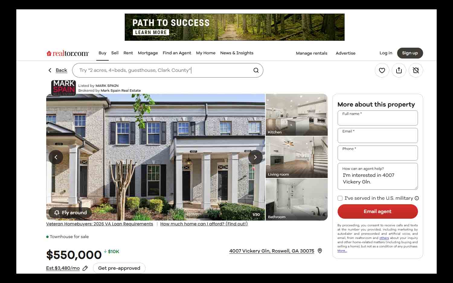 Tyler Bugbee still ignoring dangerous violations at Roswell Towneship while home prices continue to sink