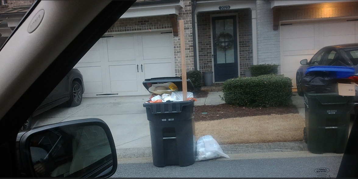 Huge truck coming at me